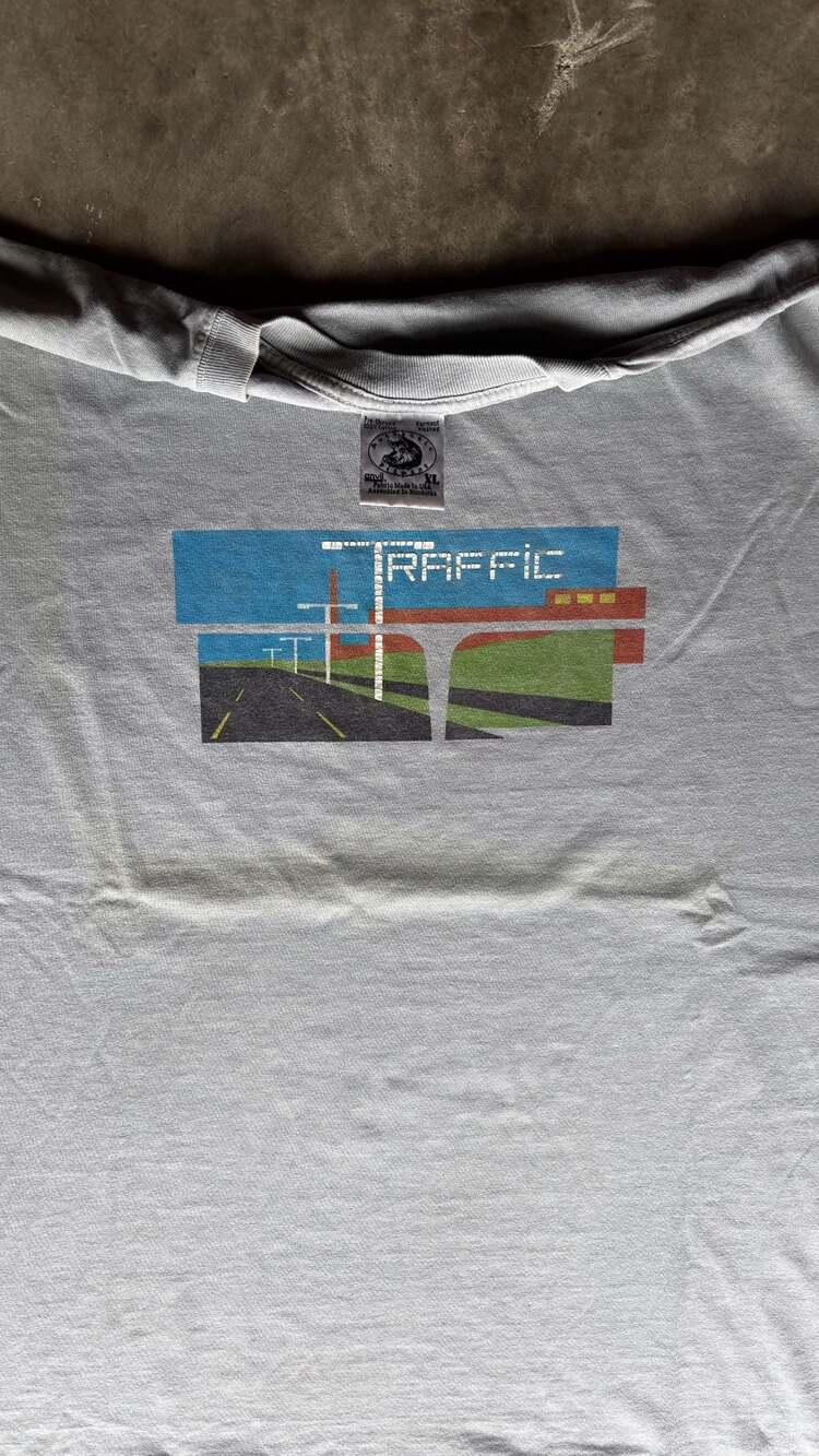 Vintage 90s Traffic Band T-Shirt Dear Mr. Fantasy 1967 Graphic Tee - Picture 2 of 4